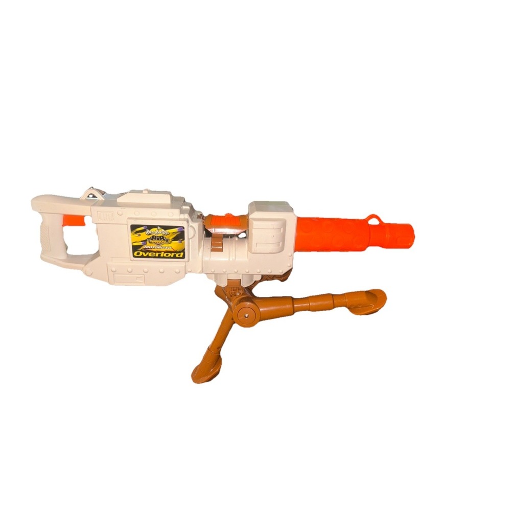 Buzz Bee Toys Air Warriors Motorized Overlord Working No Belt No Darts